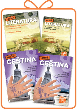 Balíček Hravá čeština 8 a Hravá literatura 8