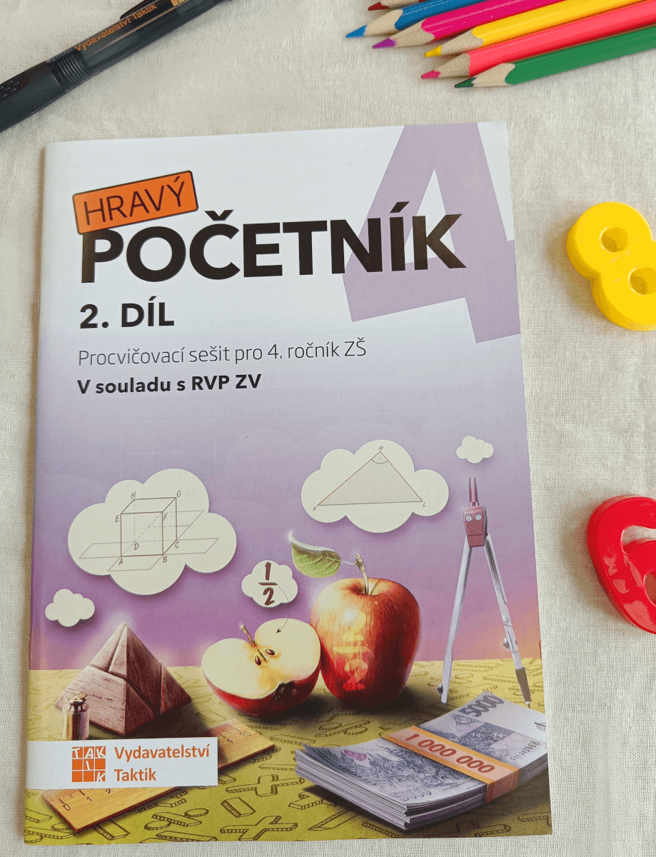 Hravý početník 4 - pracovní sešit - 2. díl | etaktik.cz