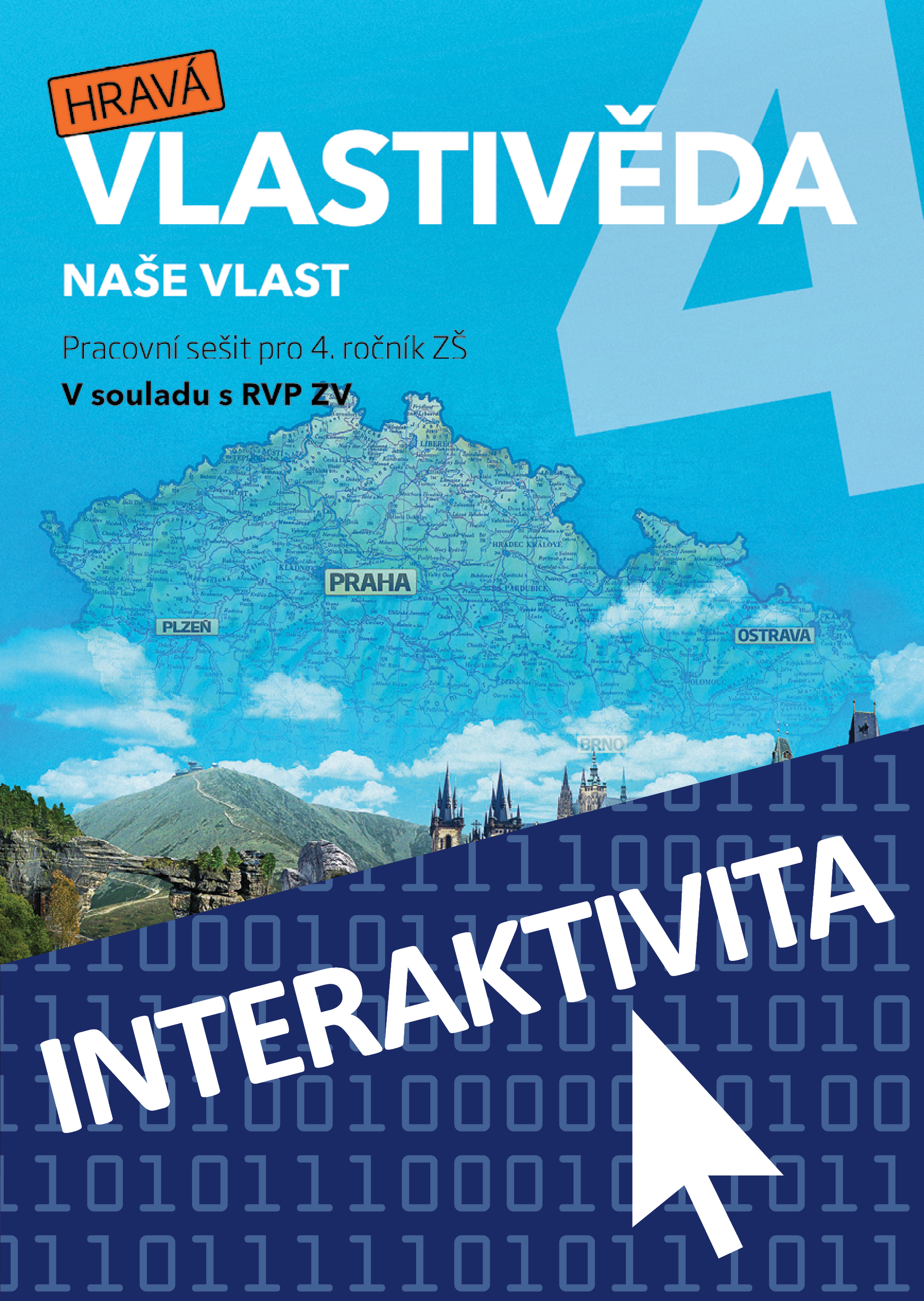 Interaktivní sešit Hravá vlastivěda 4 - Naše vlast (na 1 rok)