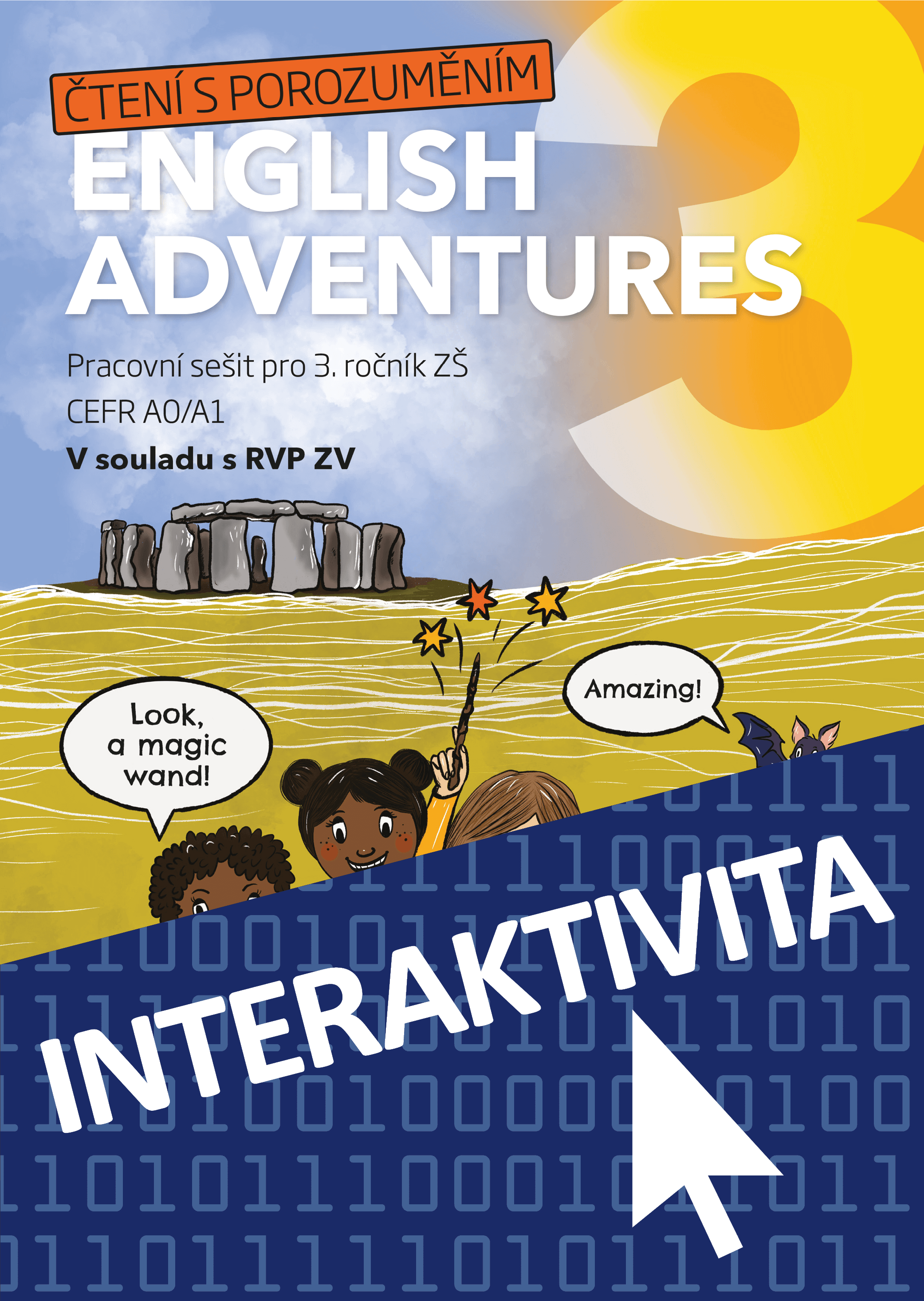 Interaktivní sešit Čtení s porozuměním English adventures 3 (na 1 rok)