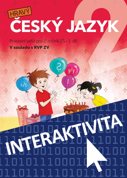 Interaktivní sešit Hravý Český jazyk 2 - 1. díl nová edice (na 1 rok)