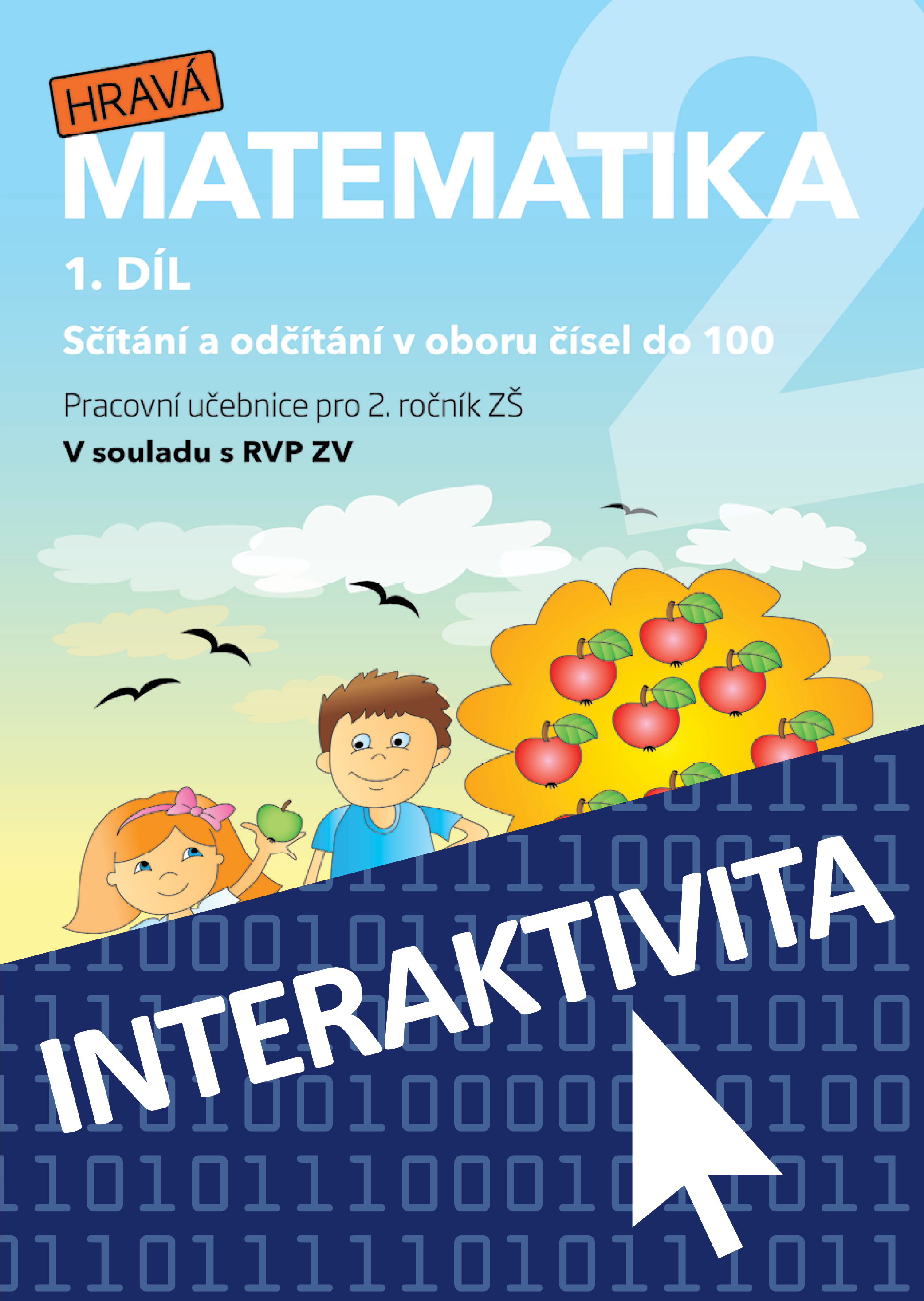 Interaktivní sešit Hravá matematika 2 - přepracované vydání - 1. díl (na 1 rok)