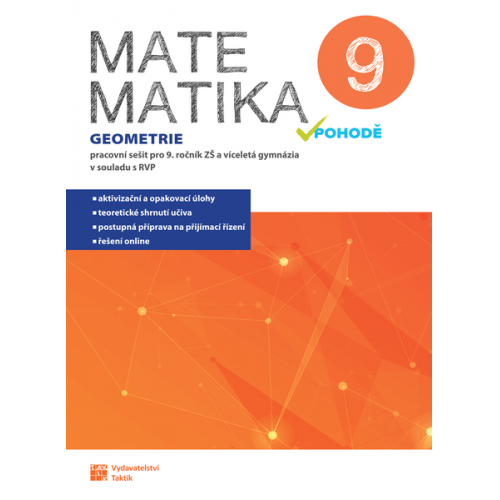 Matematika v pohodě 9 - geometrie - pracovní sešit