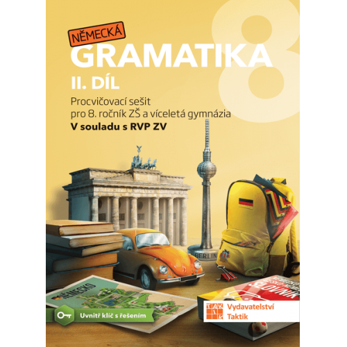 Balíček Německá gramatika 8.1 + Německá gramatika 8.2 a Čtení s porozuměním 8