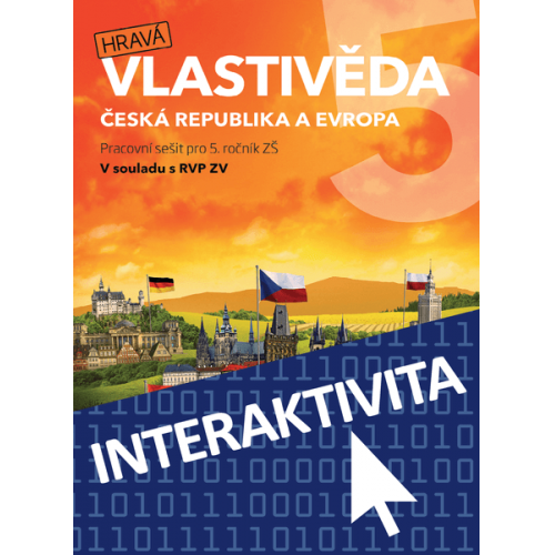 Interaktivní sešit Hravá vlastivěda 5 - Česká republika a Evropa