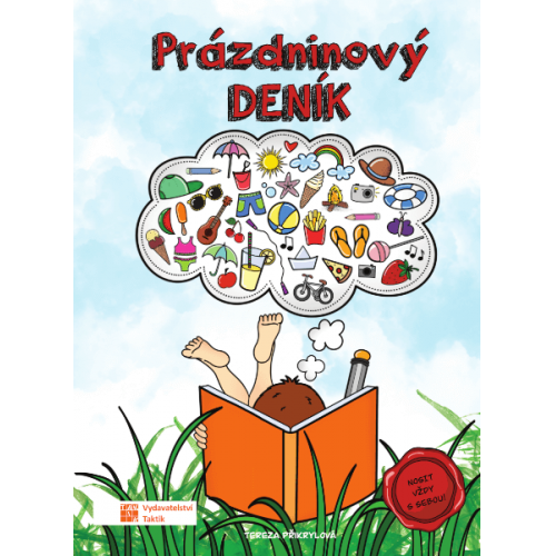 ZDARMA - Prázdninový deník + perfektní knihy pro aktivní prázdniny + velký plakát a 40 samolepek