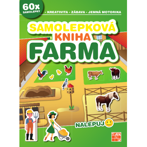 Nalepuj: Samolepková kniha - FARMA