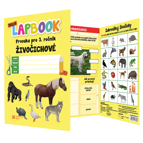 Školní lapbook - Prvouka: Živočichové
