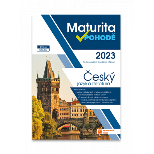 Balíček Maturita v pohodě - Český jazyk a literatura + Matematika + Anglický jazyk 2023