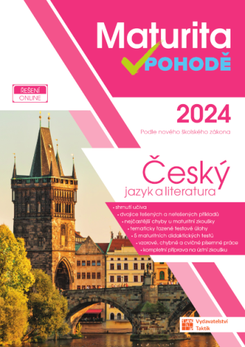 Balíček Maturita v pohodě - Český jazyk a literatura + Matematika 2024