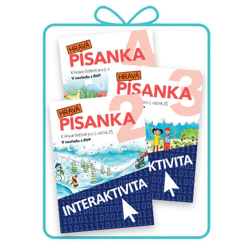 Interaktivní sešity Hravé písanky 1 – 2. díl + 3. díl + 4. díl