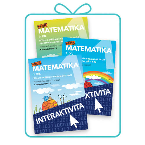 Interaktivní sešity Hravá matematika 1 - přepracované vydání - 1. díl + 2. díl + 3. díl