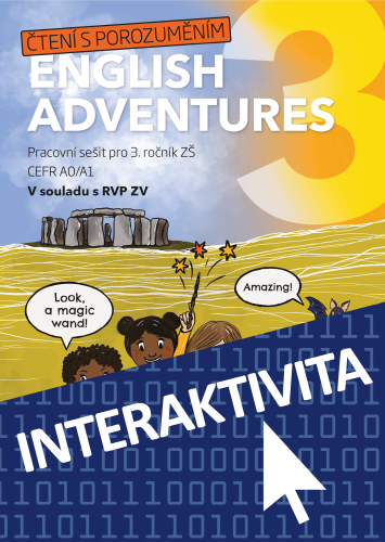 Interaktivní sešit Čtení s porozuměním English adventures 3