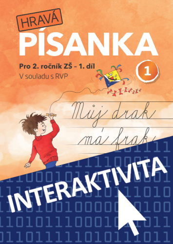 Interaktivní sešit Český jazyk 2 - písanka 1. díl - nová edice (na 1 rok)