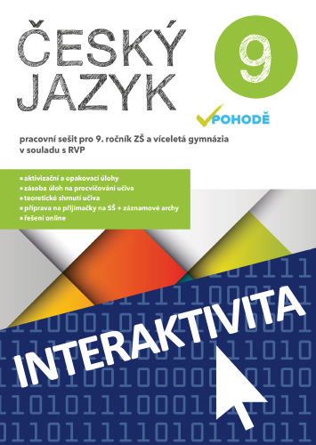 Interaktivní sešit Český jazyk v pohodě 9