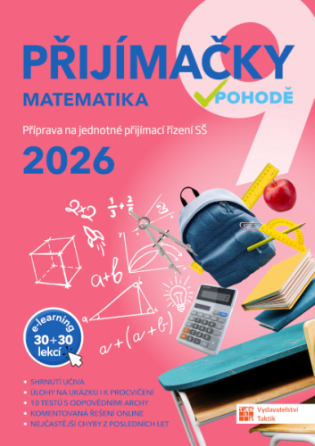 Přijímačky 9 Matematika + E-learning 2026