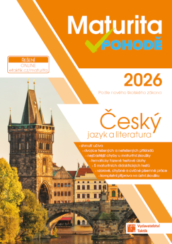 Maturita v pohodě - Český jazyk a literatura 2026